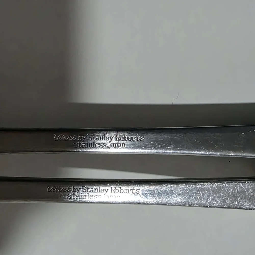 Stanley Roberts Burguntine/Velvet stainless steel salad serving set